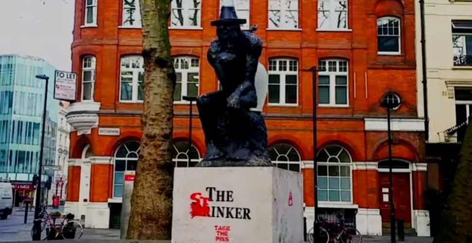 Un artist britanic acuză că o sculptură de Banksy, ce valorează 1,17 milioane de euro, i-a fost furată şi este vândută ilegal