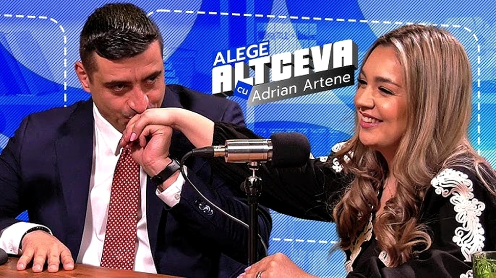 Ilinca și George Simion, la „Altceva cu Adrian Artene”. Secretele și poveștile celui mai controversat cuplu din politica românească