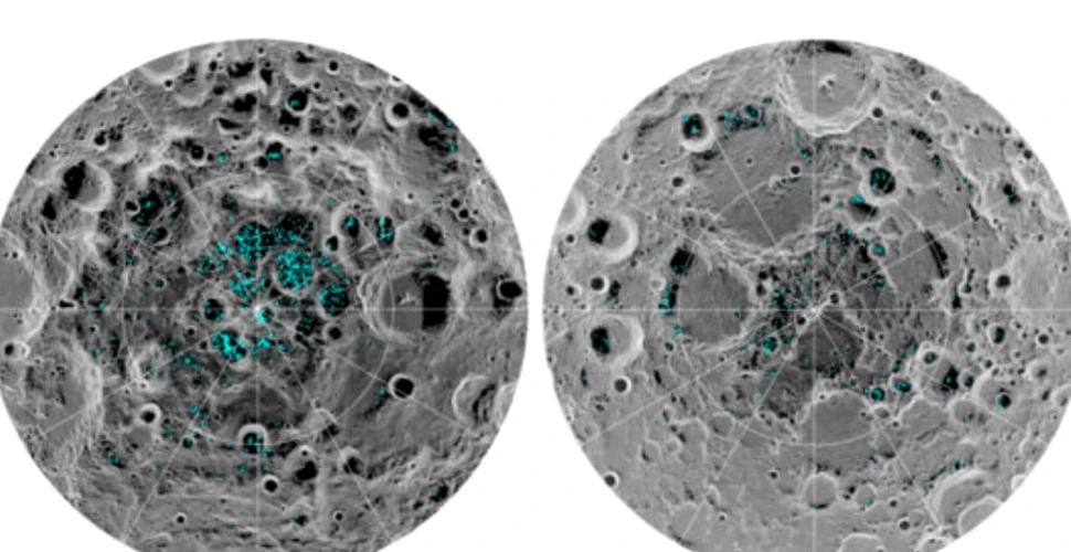 Concluzia definitivă şi cu implicaţii uriaşe: un nou studiu confirmă existenţa gheţii la polii Lunii