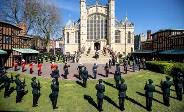 Prinţul Philip, înmormântat la Castelul Windsor – VIDEO