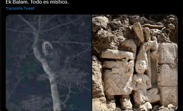 Președintele Mexicului a publicat o fotografie cu o așa-zisă creatură mitologică