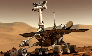 Roverul Opportunity de pe planeta Marte trece printr-o furtună extremă de praf. Ce semnal a trimis