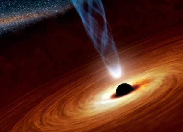 O gaură neagră antică sfidează legile fizicii! Este aproape imposibil ritmul în care crește