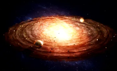 O descoperire spectaculoasă. Începutul nașterii planetelor, observat într-un sistem stelar binar