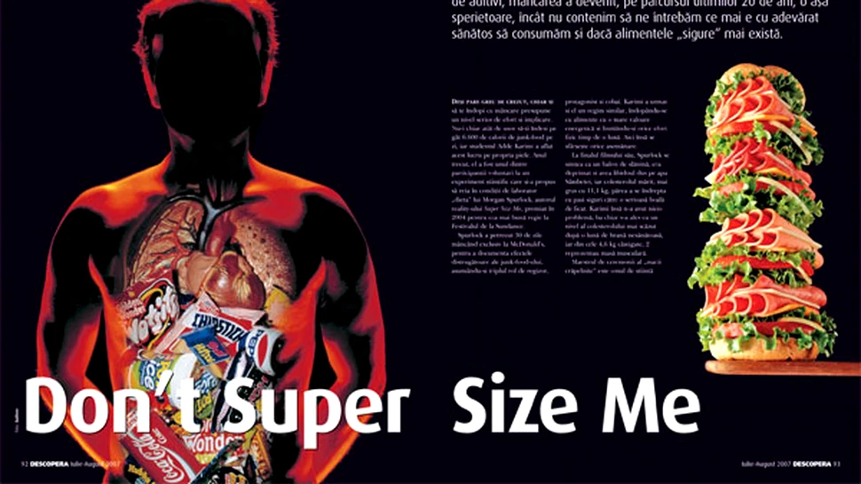 Don’t Super Size Me