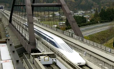 Un tren japonez a depăşit recodul de viteză: circulă cu 590 de kilometri pe oră – VIDEO