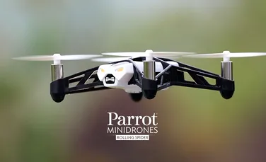 Românii pot cumpăra începând de astăzi 2 tipuri de minidrone controlate de pe smartphone sau tabletă