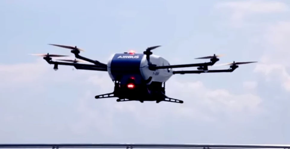 Airbus a testat cu succes livrarea cu drona, în Franţa