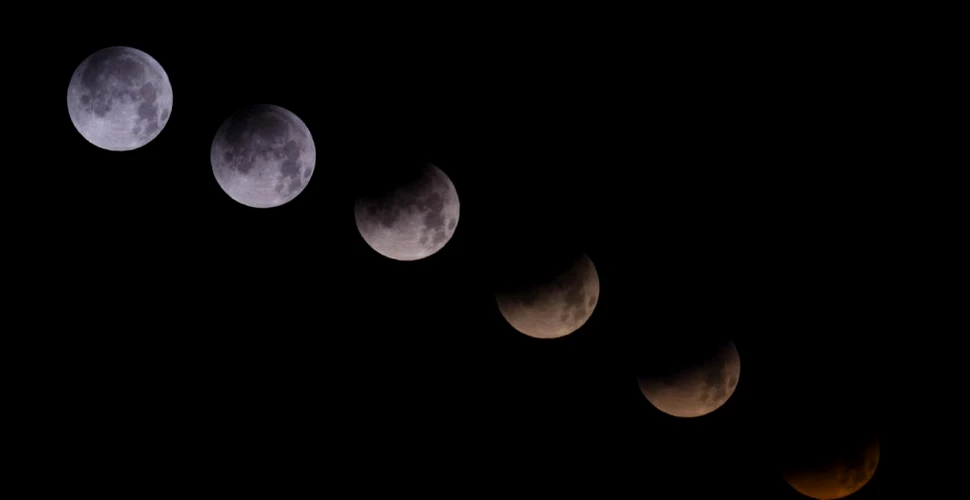 Eclipsa totală de Lună. LIVE STREAM şi GALERIE FOTO