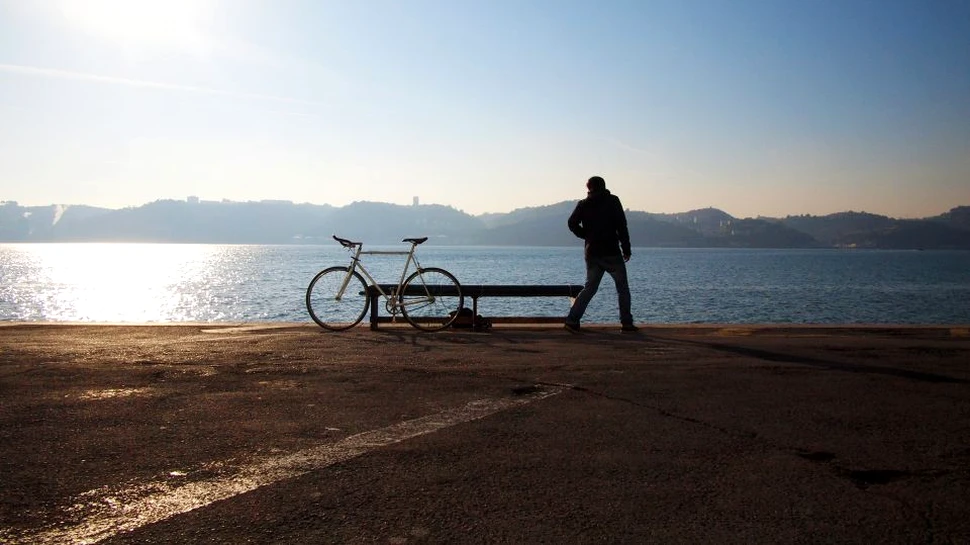 Spre litoral pe bicicletă: Un oltean pregăteşte recordul de trei zile