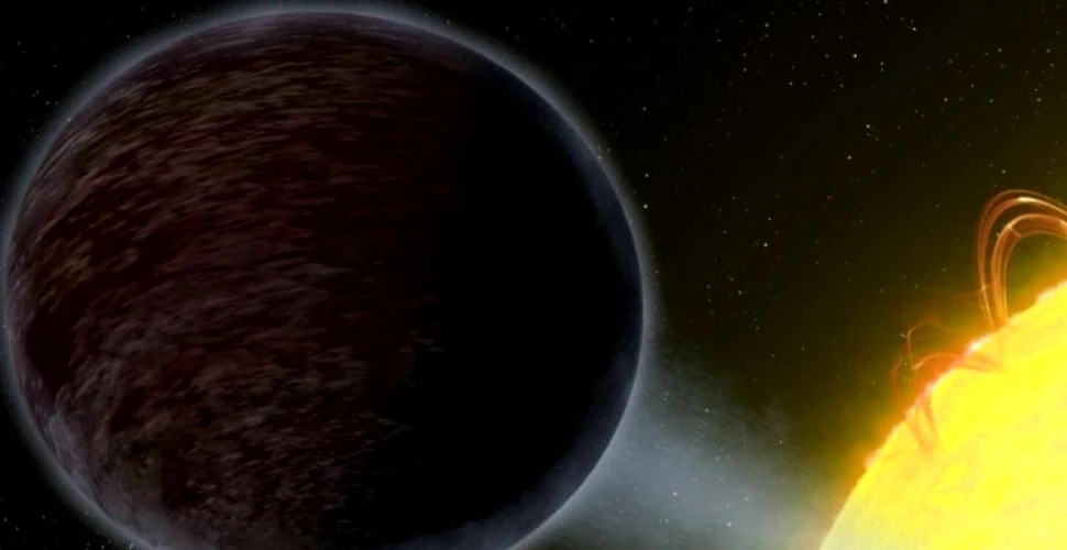 Cercetătorii au descoperit o exoplanetă extrem de stranie şi întunecată: este atât de neagră încât absoarbe aproape toată lumina primită de la steaua sa