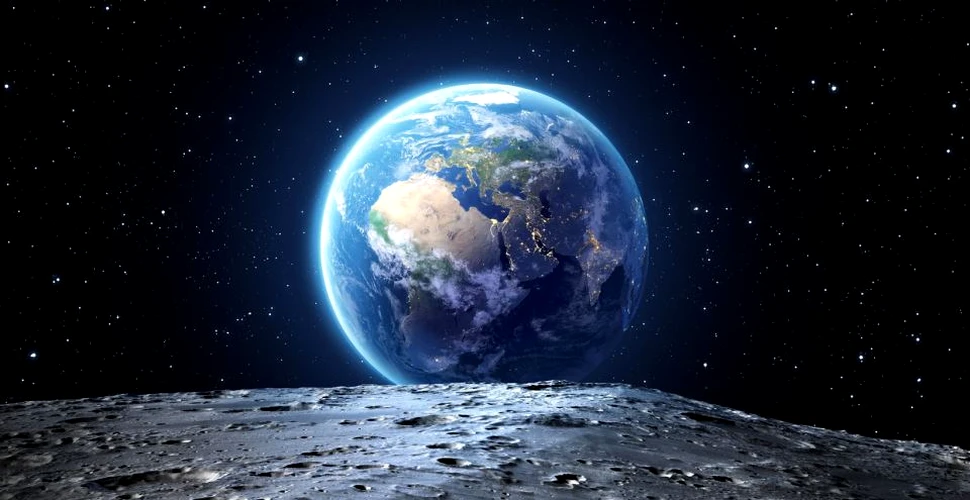 FOTO. O imagine stranie şi unică a Terrei şi a Lunii ne arată cât de singuri suntem în Univers