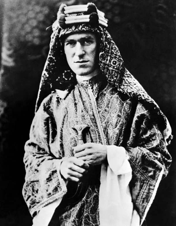 T.E. Lawrence în timpul războiului