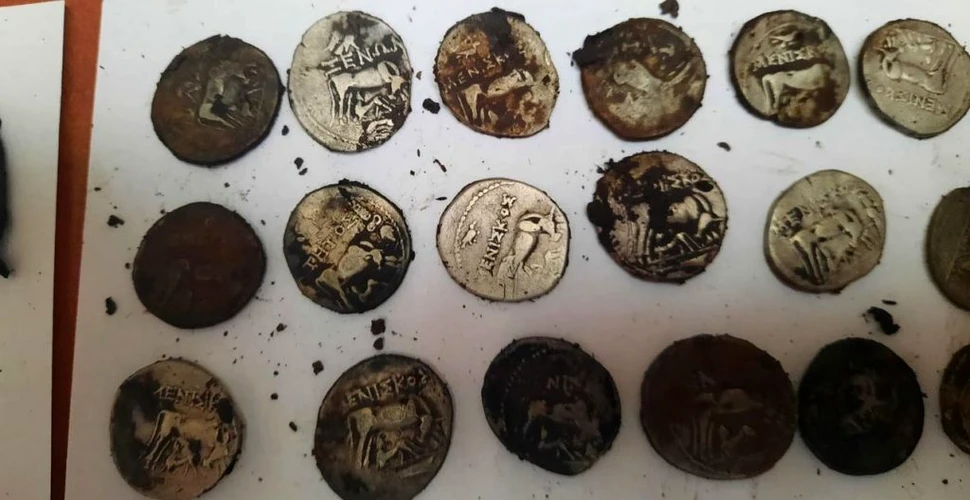 Monede antice, găsite într-o pădure de lângă București