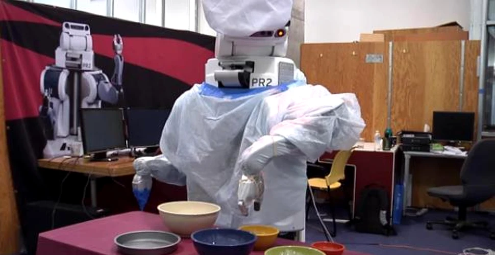 Robot, fă-mi o prăjitură! (VIDEO)
