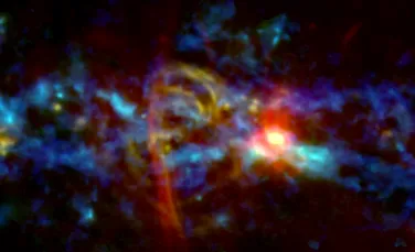 ”Acadea cosmică” descoperită în mijlocul Căii Lactee