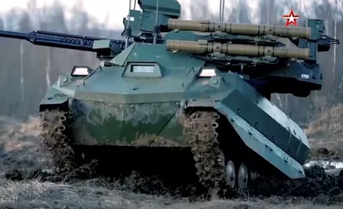 Armata Rusiei pregătește prima unitate militară cu tancuri-robot Uran-9