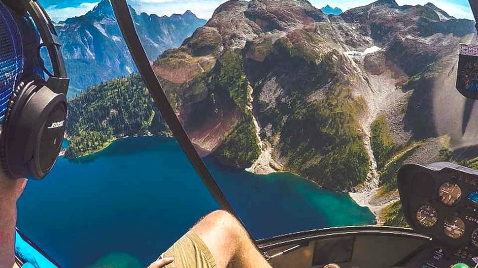 Prezentatorul unui canal de YouTube s-a blocat într-un elicopter aflat în cădere liberă. Ceva l-a salvat – VIDEO