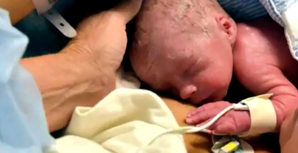 Pentru prima dată în lume: un copil s-a născut dintr-un uter transplantat (VIDEO)
