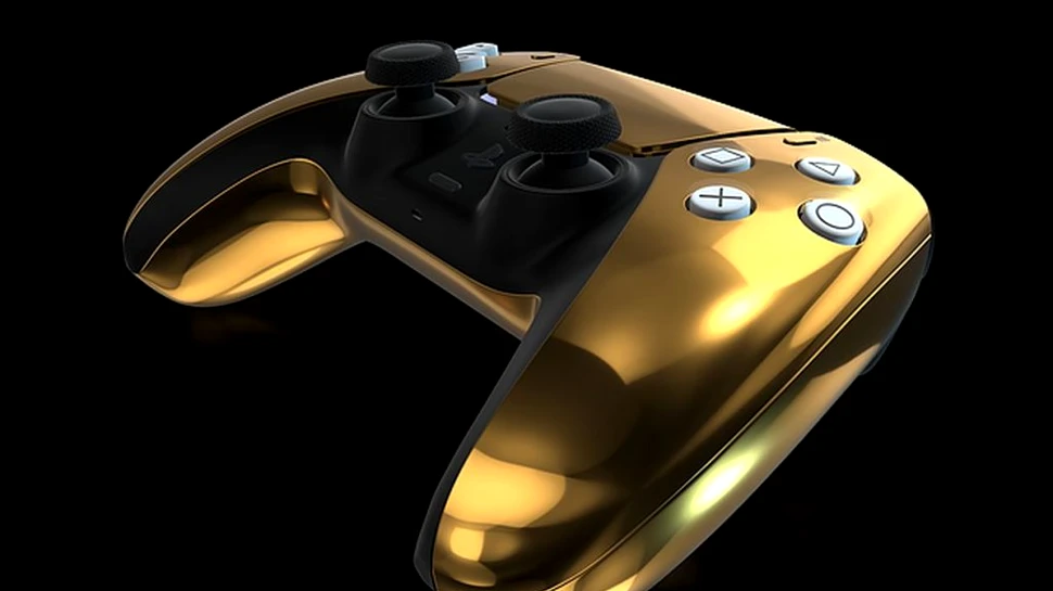 Ediţie specială de lux pentru PlayStation 5. Cât costă o consolă placată cu aur de 24 de karate
