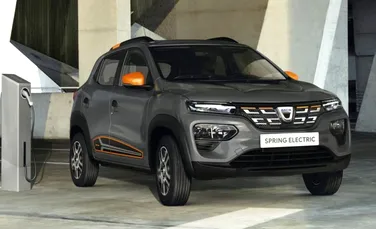 Renault a lansat Dacia Spring, primul automobil electric al mărcii românești