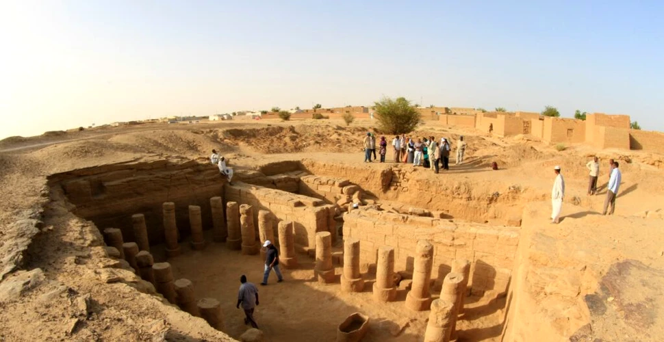 Rămășițele unui templu de pe vremea Regatului Kuș au fost descoperite în Sudan