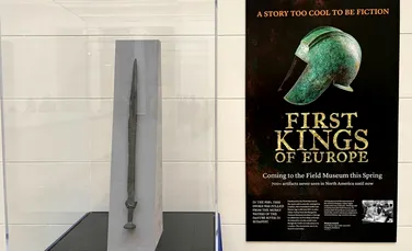 O sabie de bronz, considerată timp de un secol o replică, s-a dovedit a fi autentică