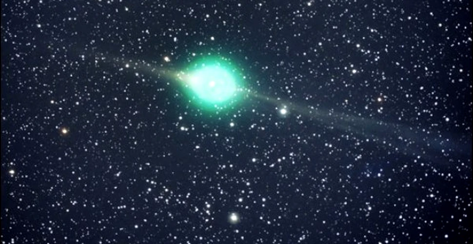 O cometa rara se apropie de Pamant