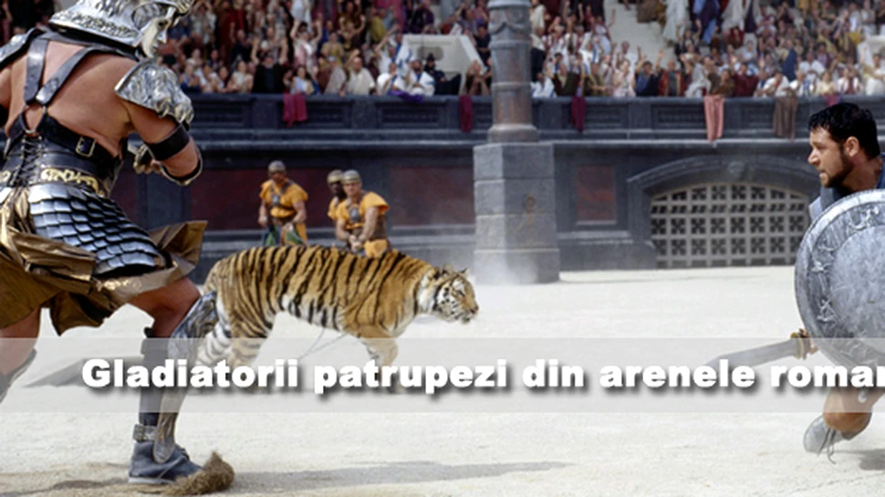 Gladiatorii patrupezi din arenele romane