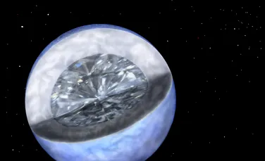 Astronomii au găsit o stea care devine „diamant cosmic” la 104 ani-lumină depărtare de Pământ