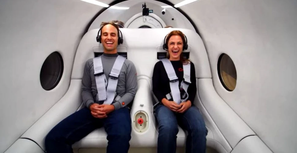 Primul test cu pasageri al proiectului Virgin Hyperloop: Ce viteză a atins capsula în doar 15 secunde