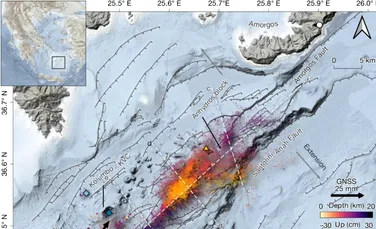 O uriașă acumulare de magmă a declanșat 28.000 de cutremure pe o insulă grecească în 2025