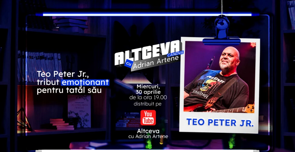 Teo Peter Jr., tribut emoționant pentru tatăl său: „M-am dus la IML și din păcate…” | ALTCEVA CÂNDVA
