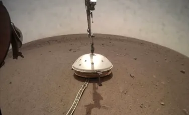 InSight a finalizat o etapă importantă a misiunii de pe planeta Marte