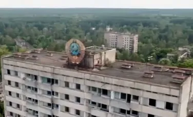 Cum arată acum zona interzisă de lângă Cernobîl? Imagini filmate cu o dronă (VIDEO)