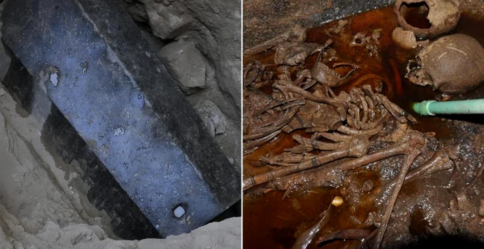 Marele sarcofag negru de pe vremea lui Alexandru cel Mare, găsit în Egipt, a fost deschis. Descoperirea aduce mai multe întrebări decât răspunsuri