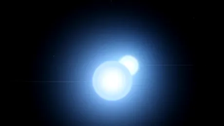 Astronomii au descoperit un sistem binar rar în care o stea orbitează în interiorul altei stele