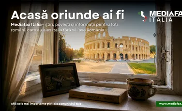 Mediafax își continuă extinderea internațională și lansează Mediafax Italia, platforma de știri dedicată comunității românești din Italia