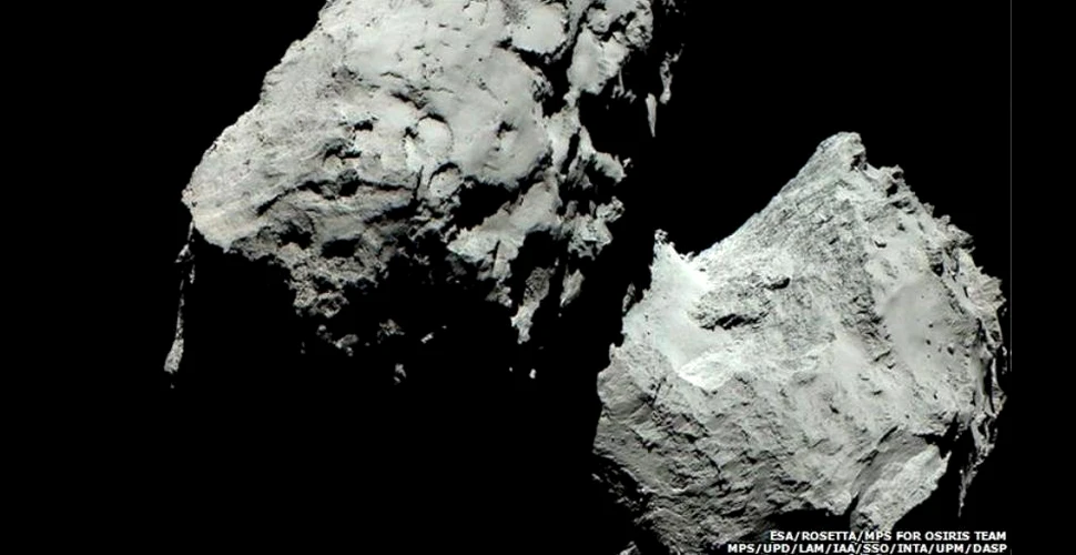 Ce dezvăluie prima imagine color a cometei 67P, trimisă de Rosetta?