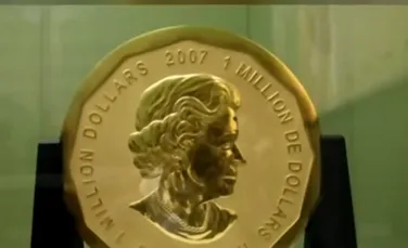 O monedă extrem de valoroasă a fost furată dintr-un muzeu din Berlin. Cântăreşte 100 de kilograme