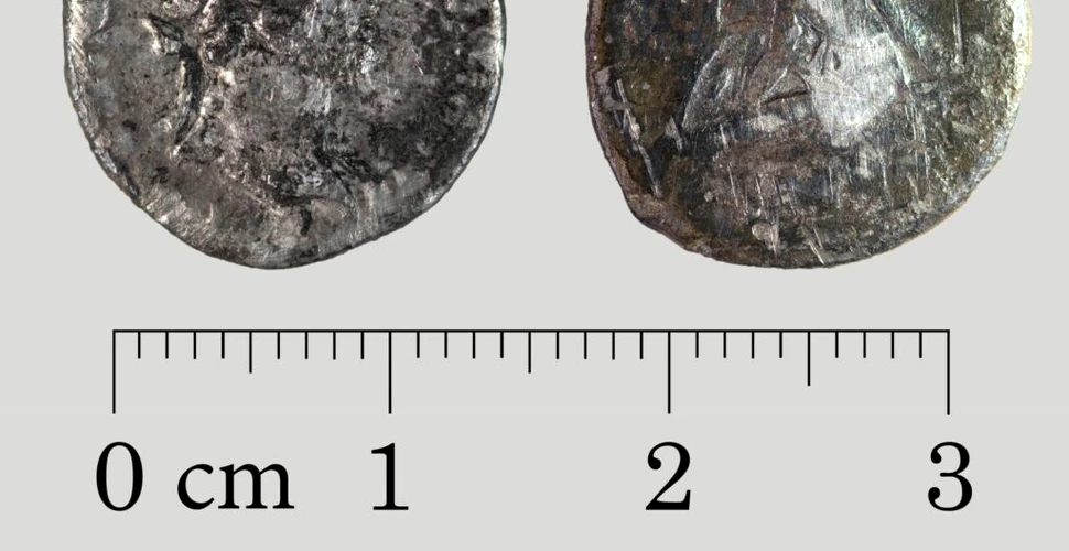 Monedă romană de argint, dezgropată de un copil de 8 ani la locul de joacă