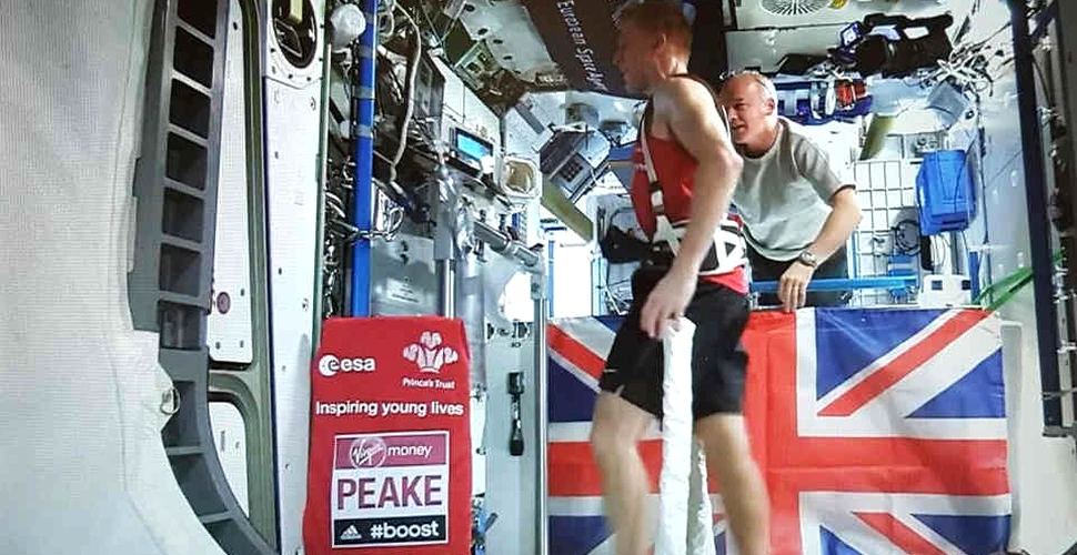 Astronautul britanic Tim Peake a devenit primul om care a alergat în spaţiu – VIDEO