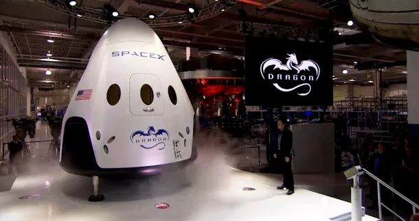 Capsula Dragon V2, propusă de SpaceX