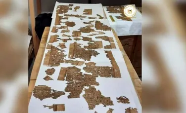 Pergamentul „Cartea morților”, lung de patru metri, descoperit într-un puț funerar din Egipt