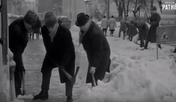 Iarna GREA din 1969, din Bucureşti