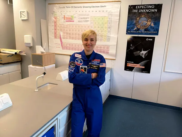 Dorina Gîrbovan, singurul ambasador international NASA-HESA din România