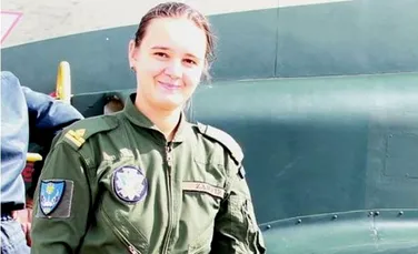 Diana Zamfir este prima femeie din Forţele Aeriene care a zburat cu un avion cu reacţie în simplă comandă pe timp de noapte