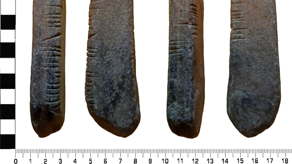 Un bărbat a făcut descoperirea vieții în grădina casei: o piatră cu inscripții, veche de 1.600 de ani