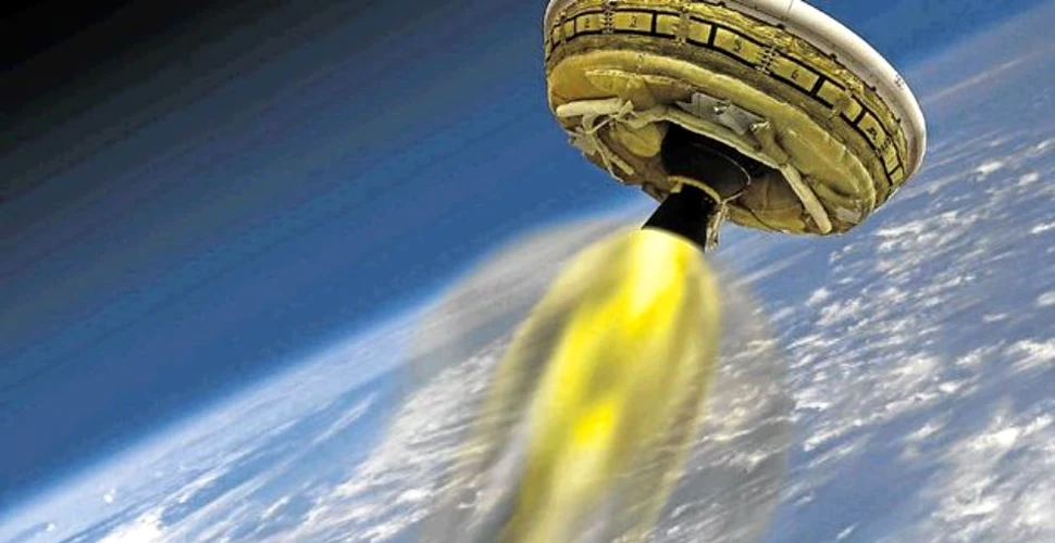 NASA se pregăteşte să lanseze prima ”farfurie zburătoare” care să ne ducă pe Marte