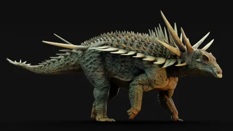 O nouă specie de dinozaur descoperită în Maroc purta cea mai țepoasă armură văzută vreodată